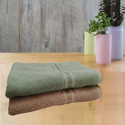 Flipkart SmartBuy Cotton 500 GSM Bath Towel(Pack of 2)