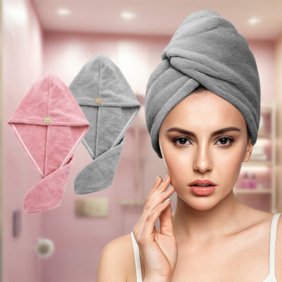 Fezora Microfiber 500 GSM Hair Towel(Pack of 2)
