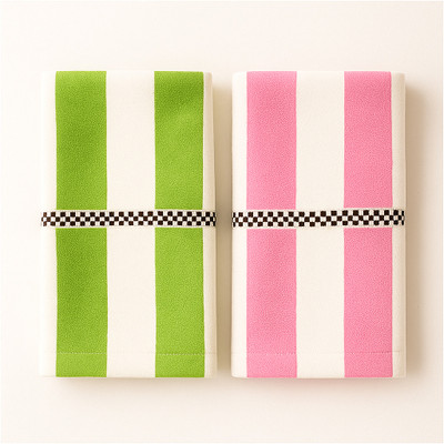 Space Fly Cotton 500 GSM Hand Towel Set(Pack of 2)
