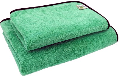 SOFTSPUN Microfiber 280 GSM Bath Towel Set(Pack of 2)