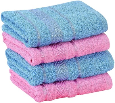 DEEPTI CHANDNA DESIGNS Cotton 450 GSM Hand Towel Set(Pack of 4)