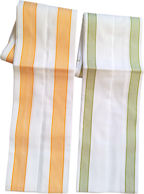 Iqra Mart Cotton 300 GSM Hair, Beach, Sport, Bath, Face, Hand Gamcha(Pack of 2)