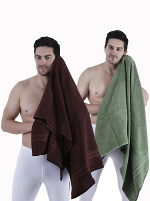 Dollar Cotton 400 GSM Bath Towel Set(Pack of 2)