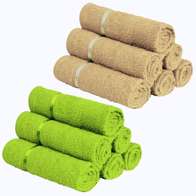 Story@home Cotton 450 GSM Face Towel Set(Pack of 12)