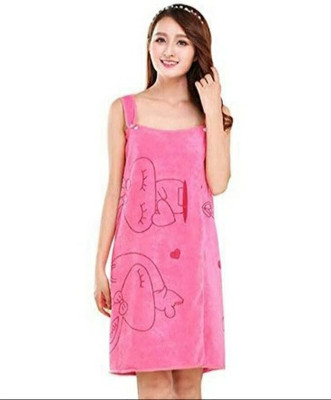 Manav Blue, Pink, Purple Free Size Bath Robe(1 Bath Robe, For: Men & Women, Blue, Pink, Purple)