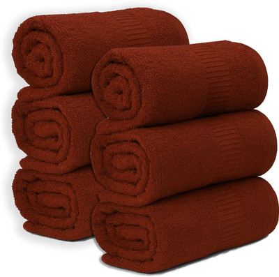 Dollar Bamboo 550 GSM Hand Towel Set(Pack of 6)