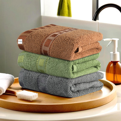 HOMESTIC by Kuber Industries Cotton 250 GSM Face, Hand Towel Set(Pack of 3)