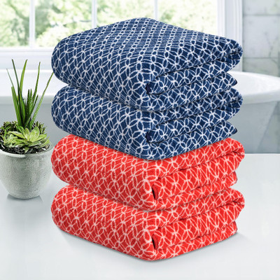 KUBER INDUSTRIES Microfiber 280 GSM Bath Towel(Pack of 4)