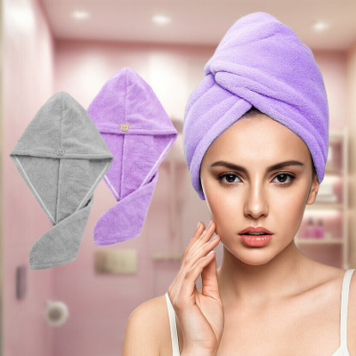 Fezora Microfiber 500 GSM Hair Towel(Pack of 2)