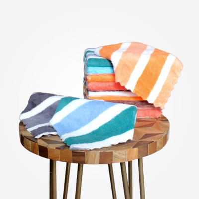 UpLoom Microfiber 300 GSM Face, Hand Towel Set(Pack of 6)