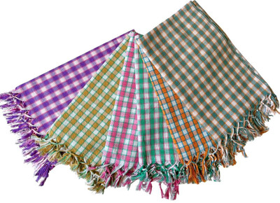 Saagar Tex Cotton 160 GSM Bath Towel Set(Pack of 6)