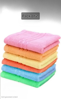 shivay Cotton 450 GSM Hand Towel Set(Pack of 2)