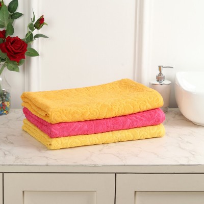 KALASHREEHOMZ Cotton 400 GSM Bath Towel Set(Pack of 2)