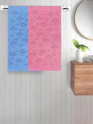 Fabinaliv Cotton 420 GSM Bath Towel Set(Pack of 2)