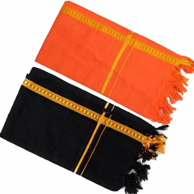 SK NAREN Cotton 150 GSM Hand, Face, Bath Gamcha Set(Pack of 2)