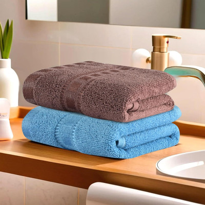 KUBER INDUSTRIES Cotton 250 GSM Face Towel Set(Pack of 2)