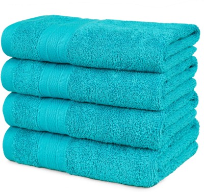 MYTRIDENT Cotton 500 GSM Hand Towel(Pack of 4)