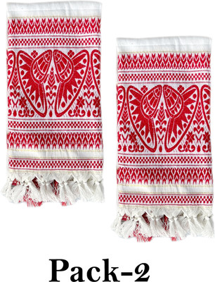 ASSAM GAMCHA Polycotton 120 GSM Hand, Sport Gamcha(Pack of 2)