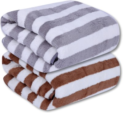 Shreejee Microfiber 500 GSM Bath, Beach, Sport Towel(Pack of 2)