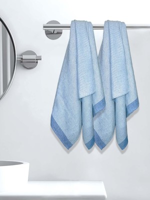 Athom Living Cotton 180 GSM Bath Towel Set(Pack of 2)