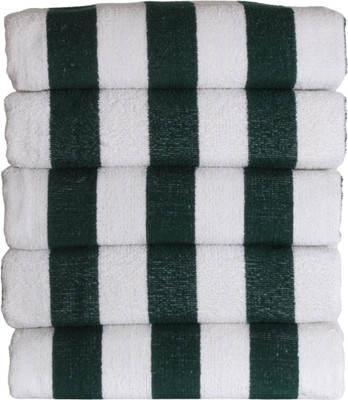 Hornbill Enterprises Cotton 500 GSM Bath, Face, Beach, Hair Towel Set(Pack of 5)