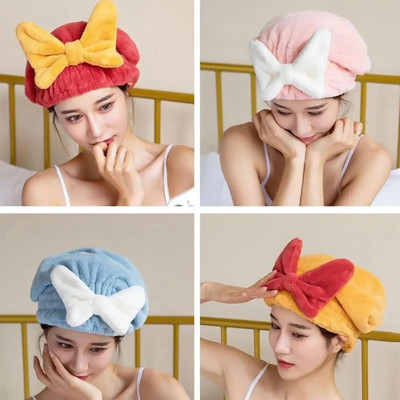 kridha Microfiber 500 GSM Hair Towel(Pack of 4)