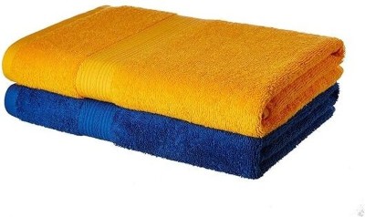 Yashank Creation Cotton 500 GSM Bath Towel Set(Pack of 2)