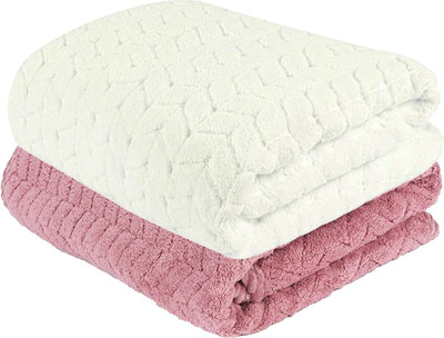 COTTOSHINE Microfiber 500 GSM Bath Towel Set(Pack of 2)