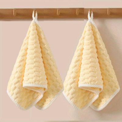 Linear Microfiber 300 GSM Hand, Face Towel(Pack of 2)