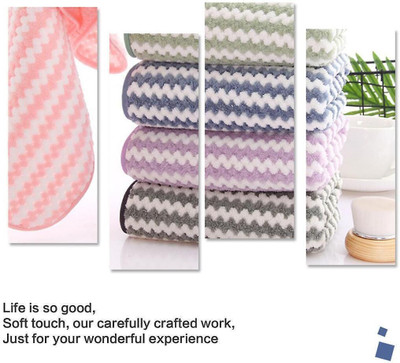 SJK Microfiber 300 GSM Bath Towel
