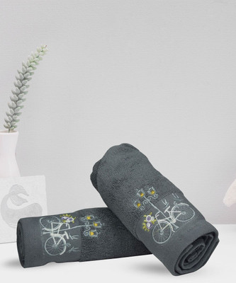 RANGOLI Cotton 540 GSM Hand Towel(Pack of 2)