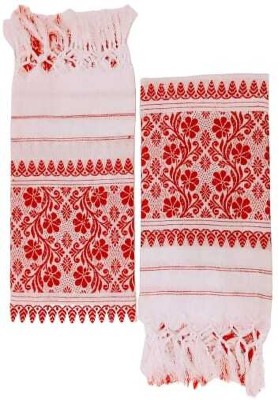 Sana Textile Polycotton 280 GSM Bath, Face, Hair, Hand, Sport Gamcha Set(Pack of 2)