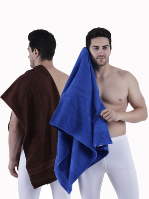 Dollar Cotton 400 GSM Bath Towel Set(Pack of 2)