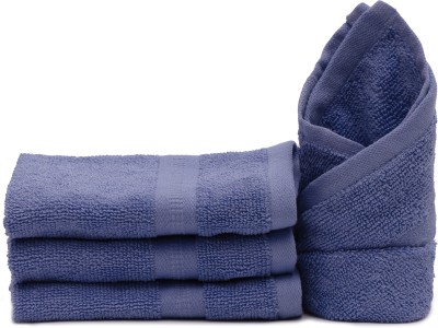 Kinton Crafts Cotton 500 GSM Face Towel Set(Pack of 4)