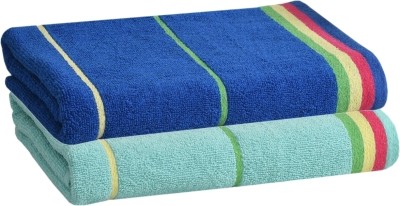 HOVENT Cotton 400 GSM Bath, Beach, Sport Towel Set(Pack of 2)