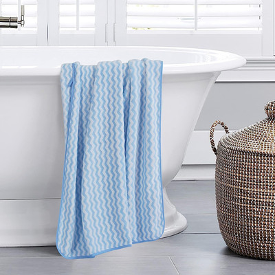Manav Microfiber 400 GSM Bath, Beach, Face, Hair, Sport Towel(Pack of 2)