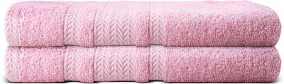 Hampton Home Linens Cotton 500 GSM Hand Towel Set(Pack of 2)