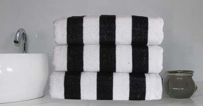 Tharunsha Elite Cotton 500 GSM Bath, Beach, Sport Towel Set(Pack of 3)