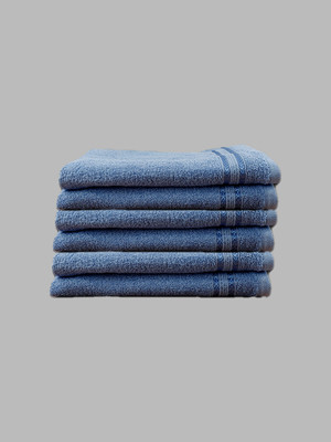 Ramraj Cotton Cotton 450 GSM Hand Towel Set(Pack of 6)