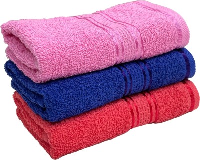 STAMIO Cotton 425 GSM Hand Towel Set(Pack of 3)