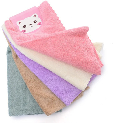 AD COLLECTION Microfiber 400 GSM Face, Sport Towel Set(Pack of 5)