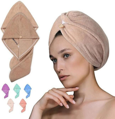 Moksh Microfiber 500 GSM Hair, Beach, Face Towel(Pack of 2)