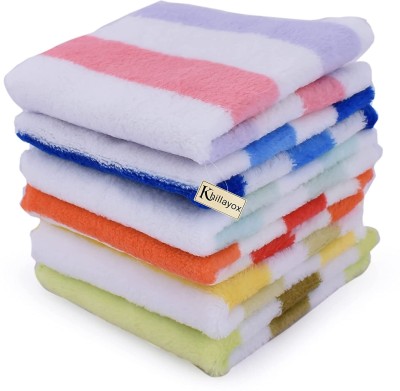 Khillayox Microfiber 50 GSM Face Towel Set(Pack of 6)