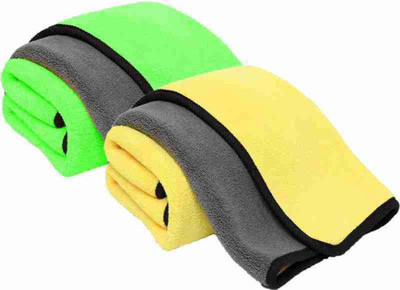 Terry Retail Microfiber 600 GSM Hand, Sport, Face, Hair Towel(Pack of 2)