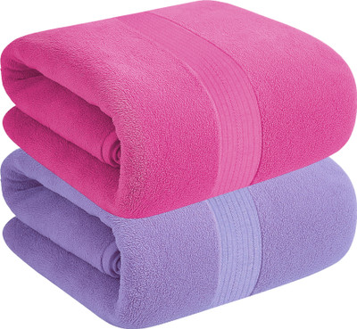 HOUSE OF TERRY Cotton 500 GSM Bath Towel(Pack of 2)