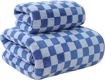 MAXOSHINE Microfiber 300 GSM Bath Towel Set(Pack of 2)