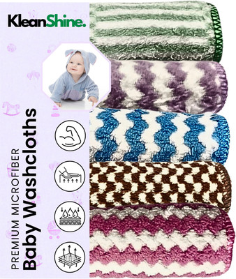 KleanShine Microfiber 250 GSM Bath Towel Set(Pack of 5)