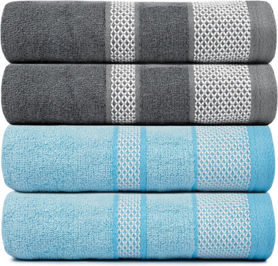 Texlux Bamboo 450 GSM Hand Towel(Pack of 4)