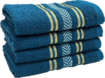 STAMIO Cotton 390 GSM Hand, Face Towel Set(Pack of 4)
