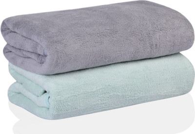 Sffizeex Microfiber 500 GSM Bath Towel(Pack of 2)